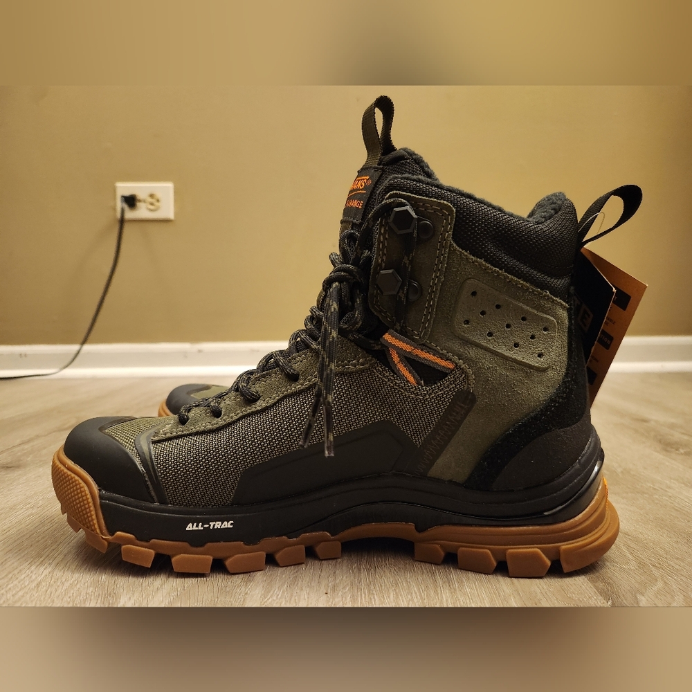 Vans MTE-3 UltraRange Exo Hi Gore-Tex Boots Mens Size 8 Olive Orange NEW No Box - Picture 4 of 8